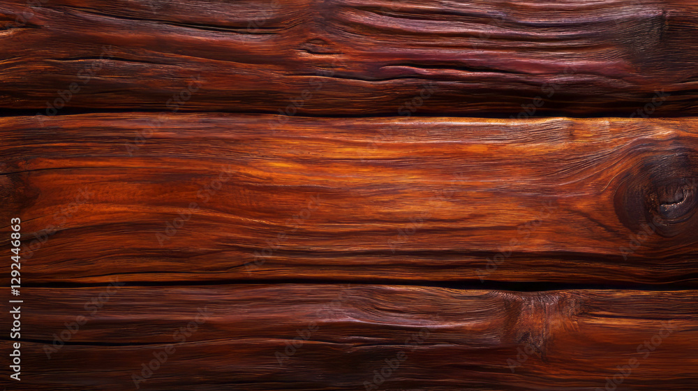 Poster natural wooden log texture background for rustic design