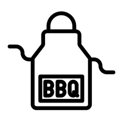 apron Line Icon