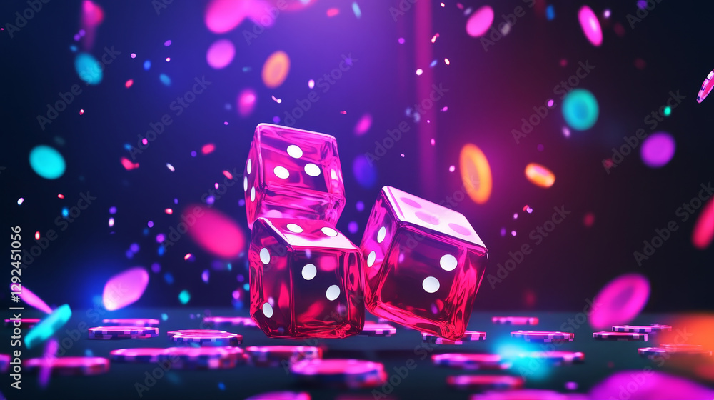 Poster winner ui game icon. casino victory interface popup for banner. win element template for badge in mo
