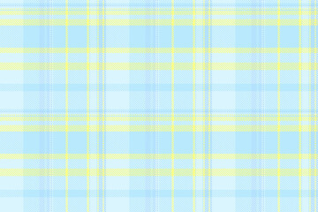 Wool tartan background vector, iconic seamless textile check. Filigree fabric plaid texture pattern in light and yellow colors.