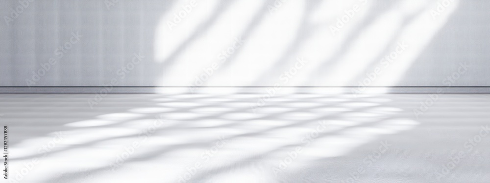 Poster soft white gray minimalist background pattern waffle grid texture abstract modern design for busines