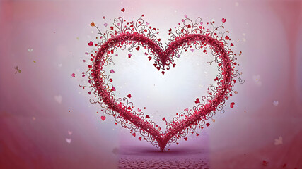 Large selection of invitation hearts, backgrounds, designs, cards	
