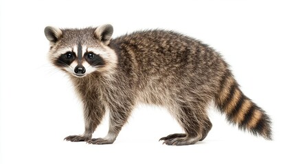 Fototapeta premium Playful Raccoon Portrait