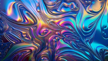 abstract colorful chrome background