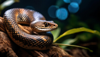 Obraz premium Close-Up of a Snake