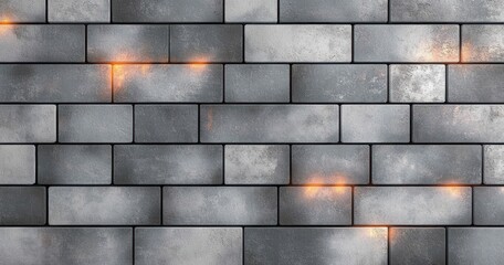 grey dynamic texture wall contemporary digital art mural abstract urban rustic brick surface