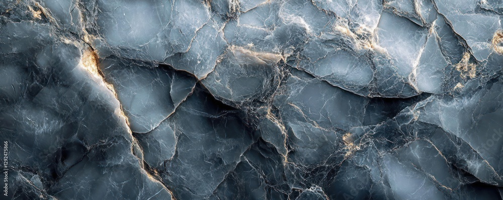 Poster abstract gray marble texture close-up background with intricate veining patterns in modern minimalis