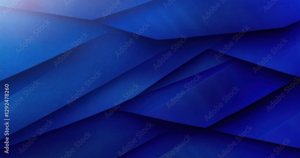 Aufkleber dynamic abstract background with deep blue layers and diagonal lines for modern business presentatio