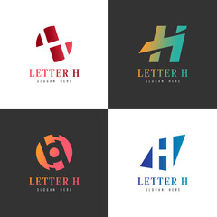 Letter H Logo Vector Art, Icons, and Graphics