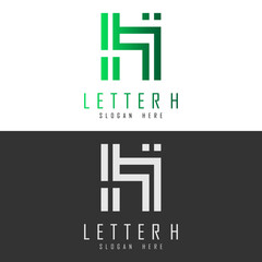 Letter H Logo Vector Art, Icons, and Graphics