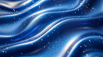 Obraz premium melted blue slime, pleasant trendy background