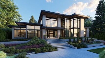 Modern Architectural Masterpiece: Luxurious Contemporary Home Design
