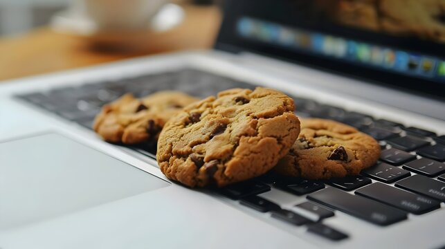 Internet website cookies. Internet security and privacy, Accept or Reject with cookies policy. technology,