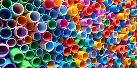 Colorful PVC pipes background ,  PVC, pipes, colorful, background, construction, plumbing, industry, supplies, materials