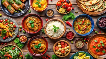 A variety of colorful