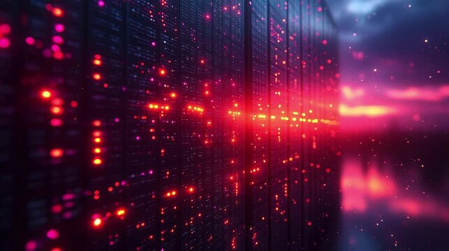 A butterfly with wings made of encryption keys and security codes 50