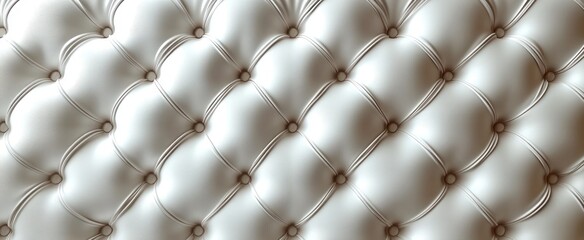 Elegant White Quilted Pattern Background for Luxury Invitation Card and Premium Poster Design