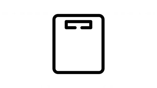 contract animated icon