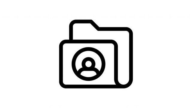 dossier animated icon