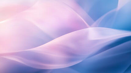 Abstract Pastel Waves with Soft Gradients Background
