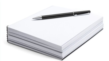 A neatly arranged desk with colorful notebooks, pens, pencils, and a stack of books on a wooden surface.