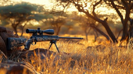 African Sunset Sniper Rifle