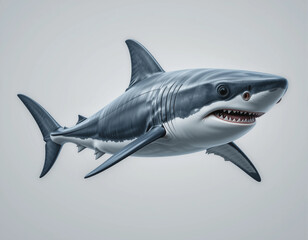 Obraz premium Ocean Predators: The Majestic Power of Sharks
