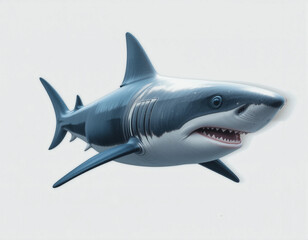 Fototapeta premium Ocean Predators: The Majestic Power of Sharks