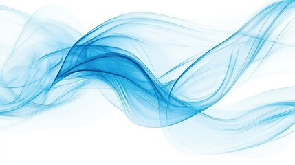 Abstract water background with smooth flowing waves, creating a tranquil and soothing visual effect