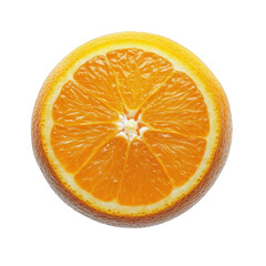 a vibrant. fresh orange cut in half. showcasing its juicy. bright orange flesh and textured skin  fruit's natural beauty and freshness. making it suitable for food-related contexts. such as recipes. h