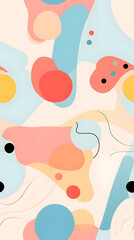 modern seamless pattern abstract arts design poster background