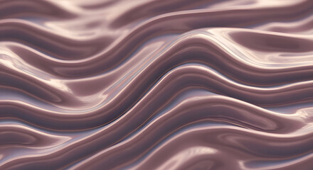 Futuristic iridescent fabric texture with smooth ripples and reflections