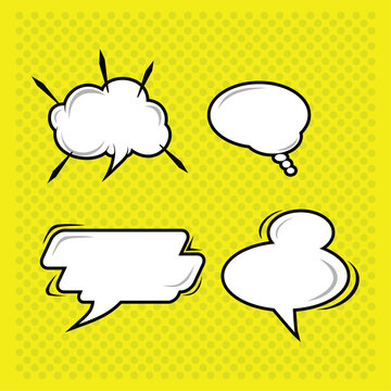 bubbble speech boom, exploding and expression. use for comics and pop art posters