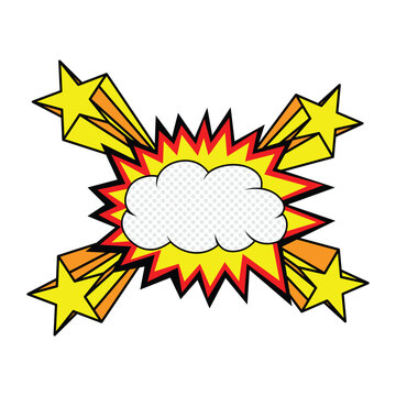 bubbble speech boom, exploding and expression. use for comics and pop art posters