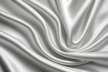 a close up of a white silk fabric with a very smooth look