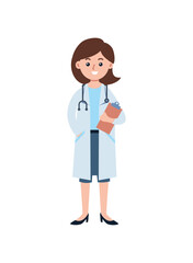 Fototapeta premium Doctor Staff Female Physician Medical Professional