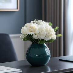 Flower arrangement at the hotel