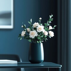 Flower arrangement at the hotel