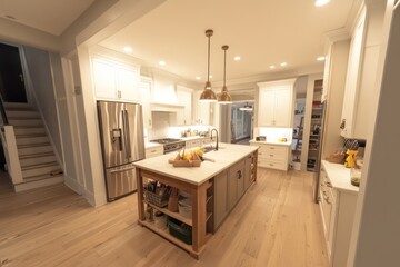 Fototapeta premium AR offers virtual assistance and guides for home DIY enthusiasts.