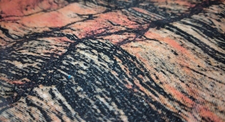 Wooden texture with natural patterns as a background, wood texture.