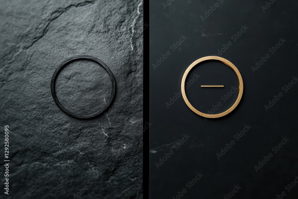 Aufkleber comparison showcasing an outdated logo alongside a modern sleek redesign for branding concepts. gene