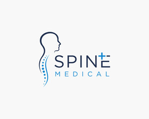 Spine medical logo