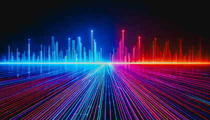 in the description of network abilities,  abstract technology and network use of a 3d rendering concept,technological processes, digital storages, science, education, etc.