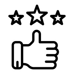 review Line Icon