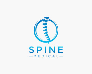 Spine medical logo