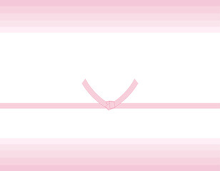 水引のベクターイラスト　プレゼント用包装用紙背景イラスト