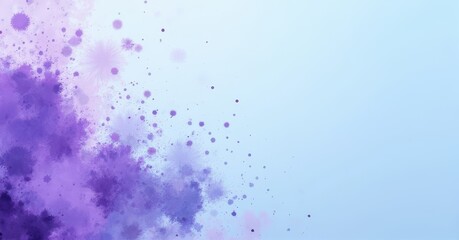 Vivid purple particle explosion dynamic abstract digital background
