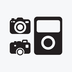 Old fashioned Camera Illustrations