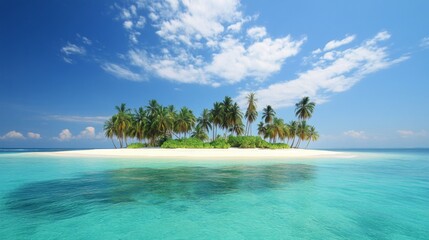 Fototapeta premium Tropical Island Paradise View (2)