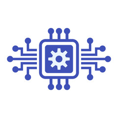 Smart Artificial Intelligence Symbol